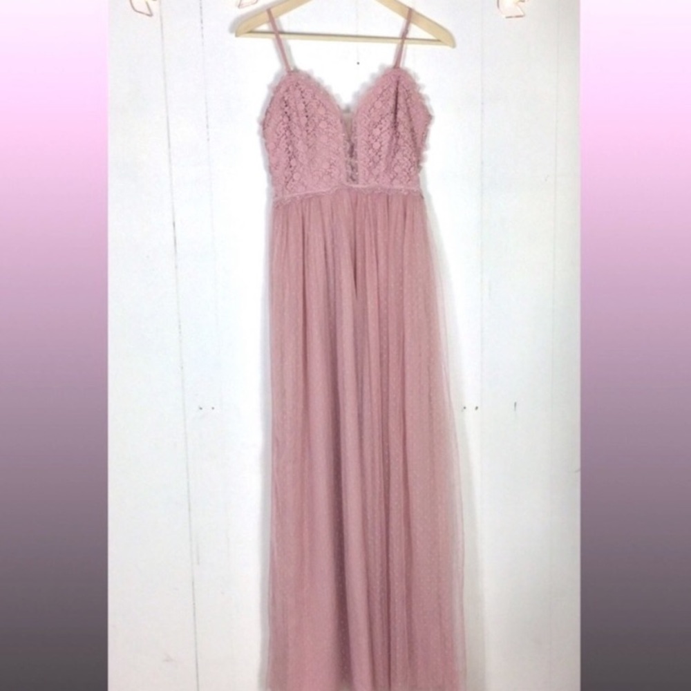 Dusty rose dress